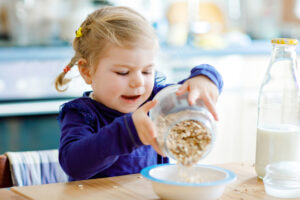 mealtimes at nursery in peckham